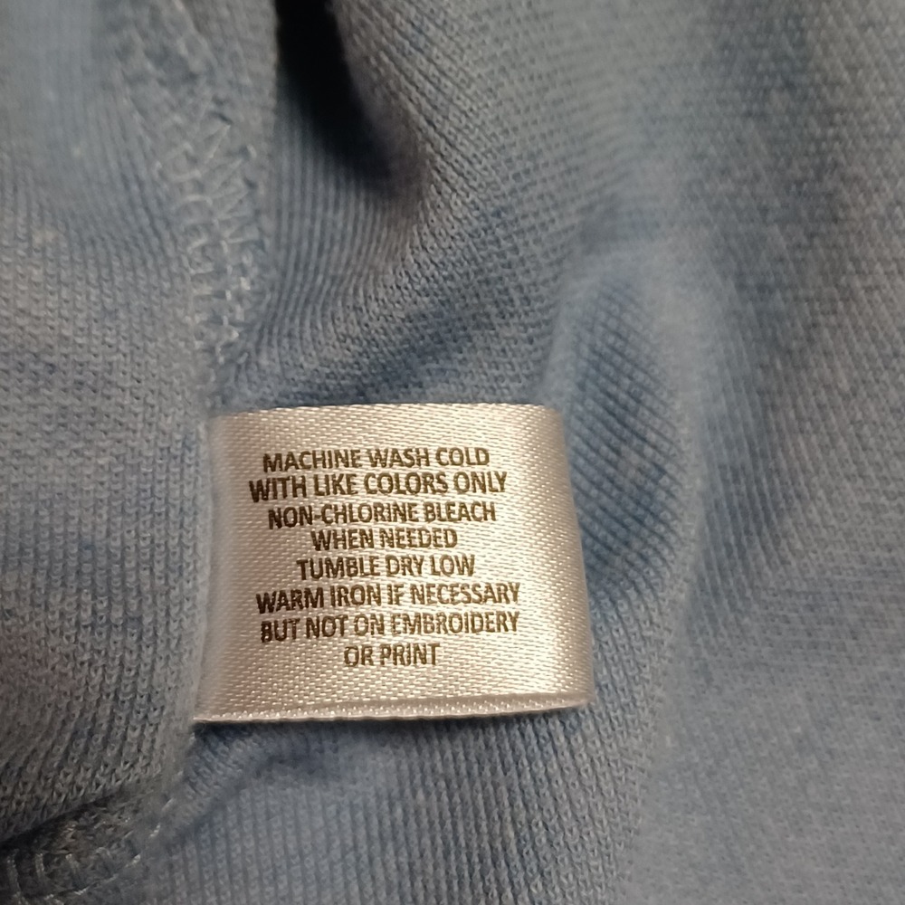 US Polo Assn Mens Ultimate Pique‎ Polo Shirt Light Blue Heather Size M 11879929 - Picture 9 of 12